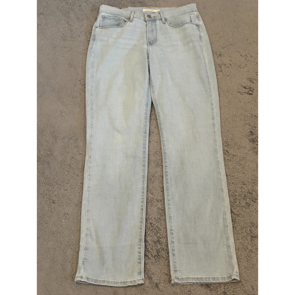 Levi's Jeans Womens 10 Classic Straight Light Wash Blue Denim Stretch Casual